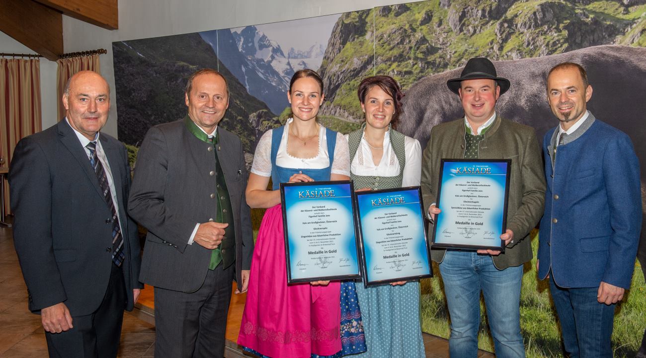 Gewinner Käsiade 21 Osttirol