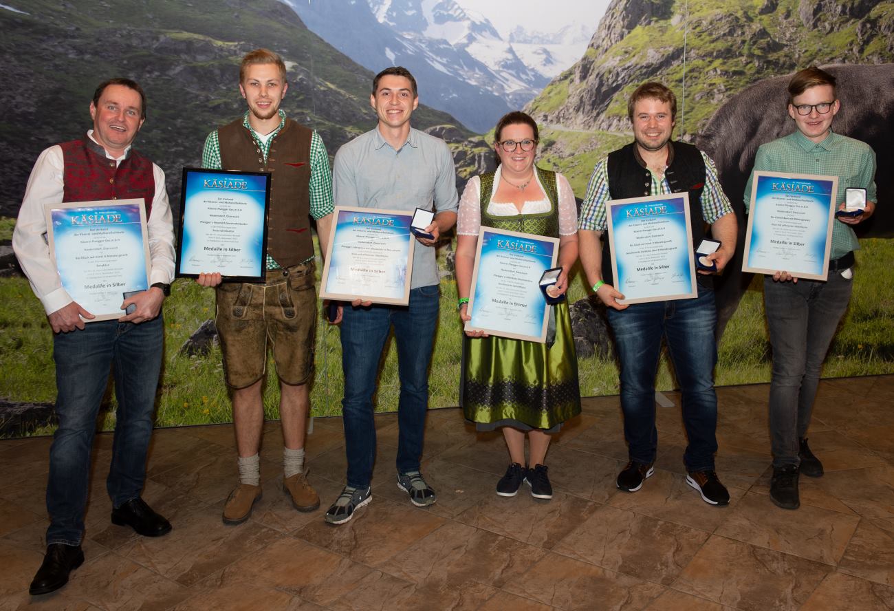 Gewinner Käsiade 21 Sennerei Plangger Bezirk Kufstein