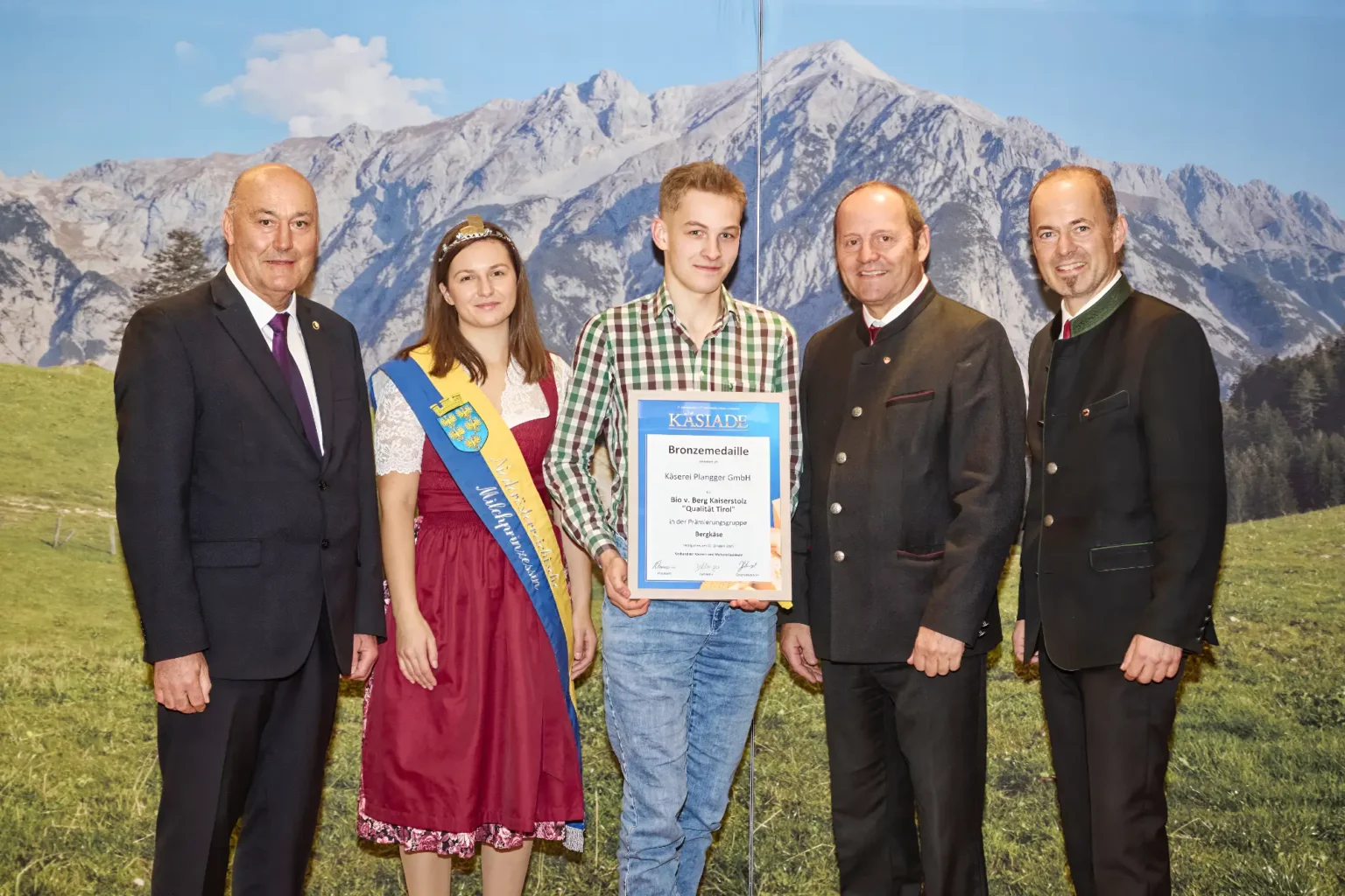 Bronzemedaille Bergkäse - Bio V. Berg Kaiserstolz - Käserei Plangger GmbH