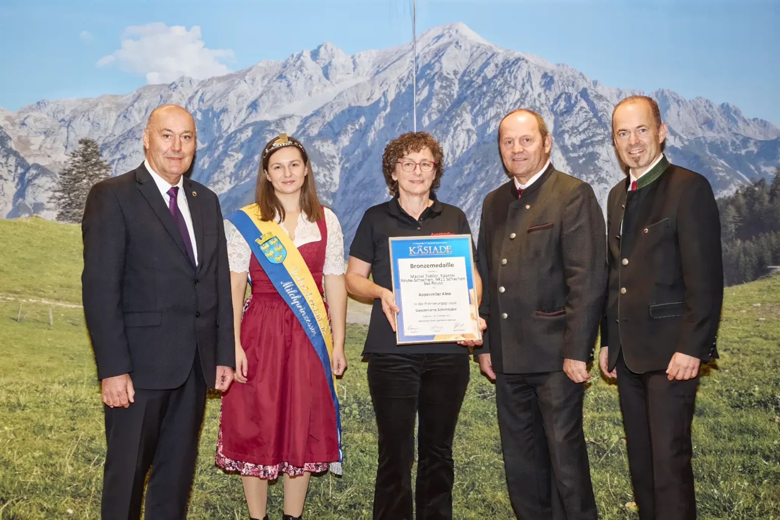 Bronzemedaille Geschmierte Schnittkäse - Appenzeller Käse - Marcel Tobler Käserei Reute Schachen