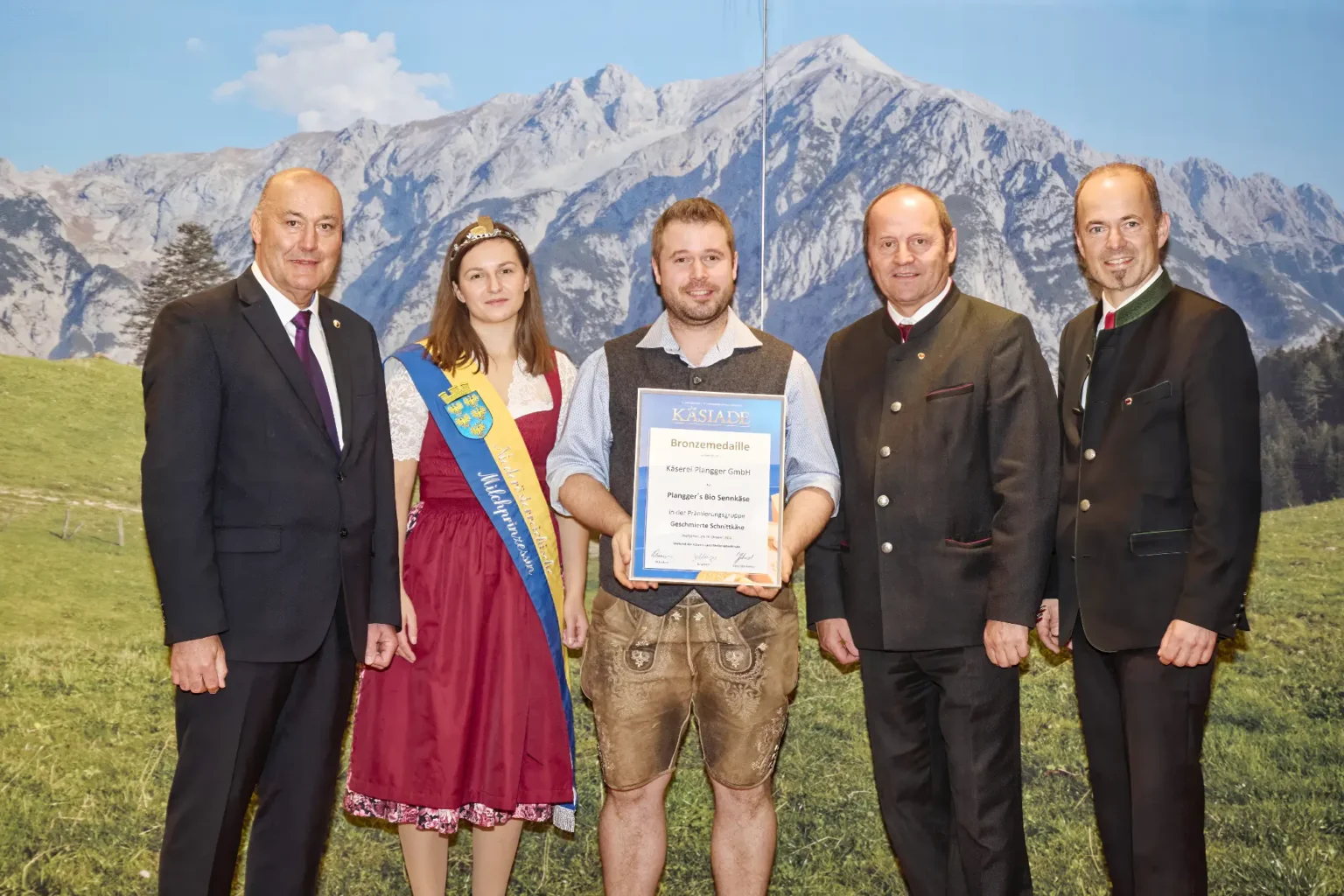 Bronzemedaille Geschmierte Schnittkäse - Planngers Bio Sennkäse - Käserei Plangger GmbH