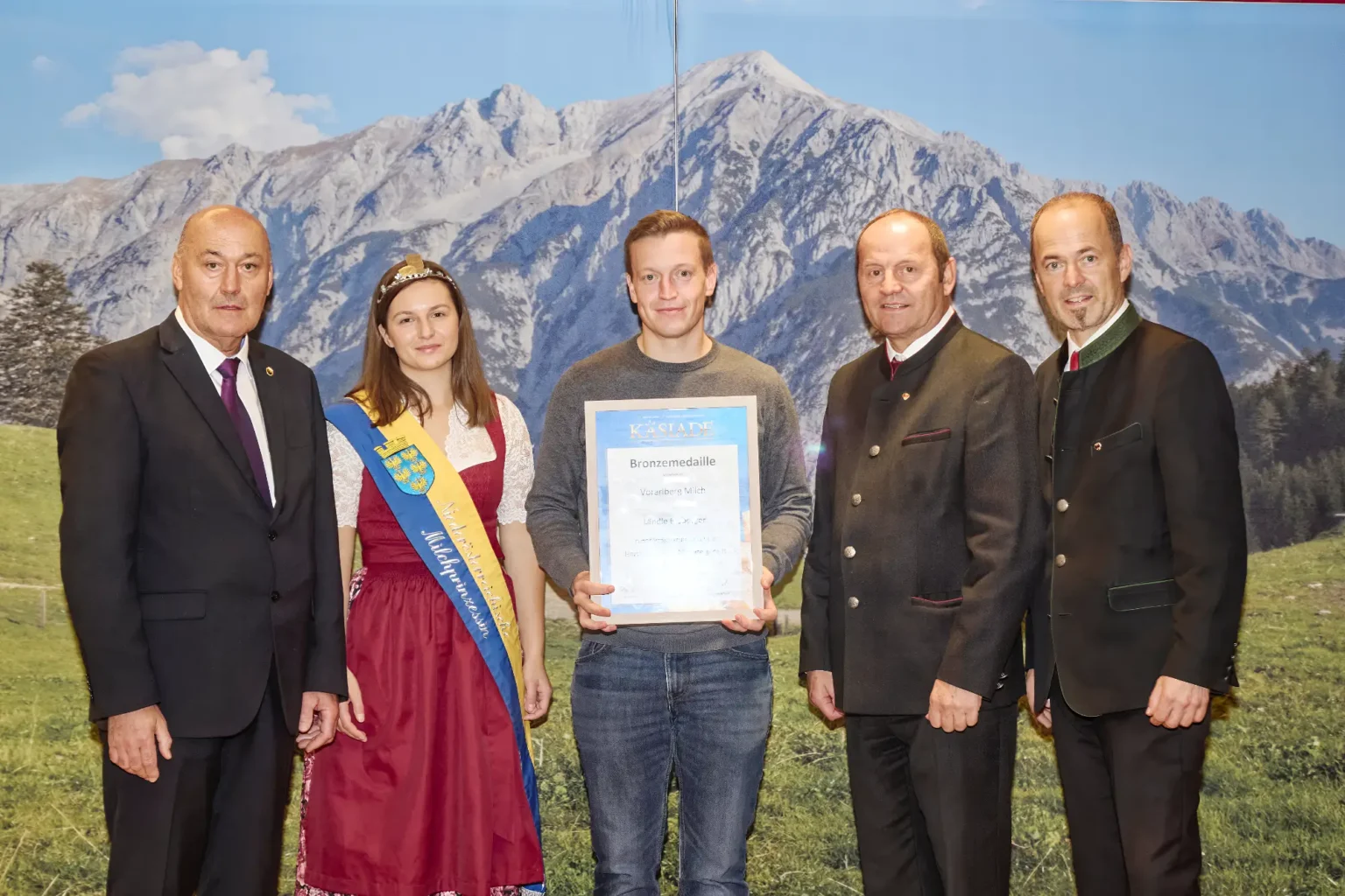 Bronzemedaille Hartkäse - Vorarlberg Milch