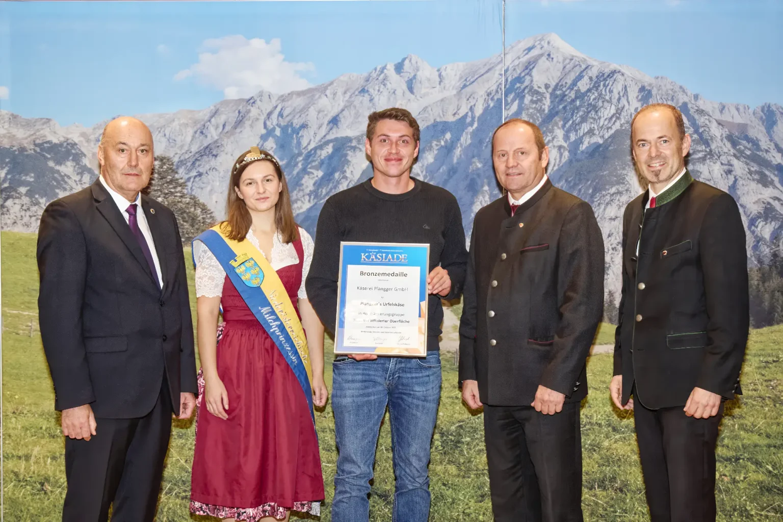 Bronzemedaille Käse mit affinierter Oberfläche - Planggers Urfelskäse - Käserei Plangger GmbH