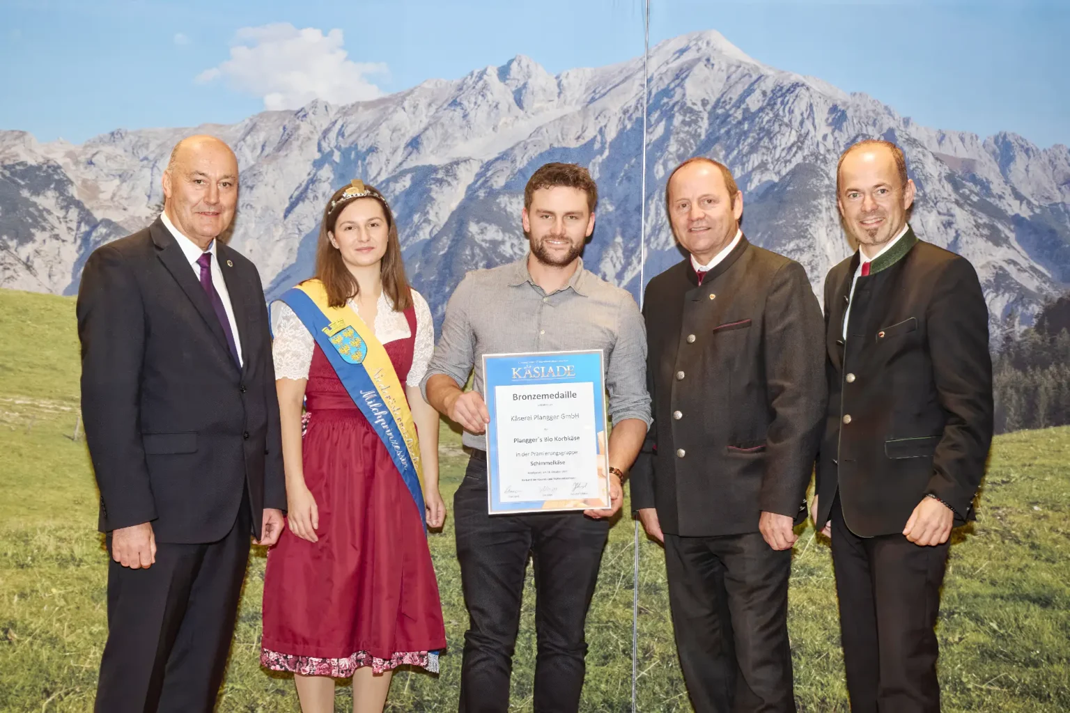 Bronzemedaille Schimmelkäse - Planggers Bio Korbkäse - Käserei Plangger GmbH