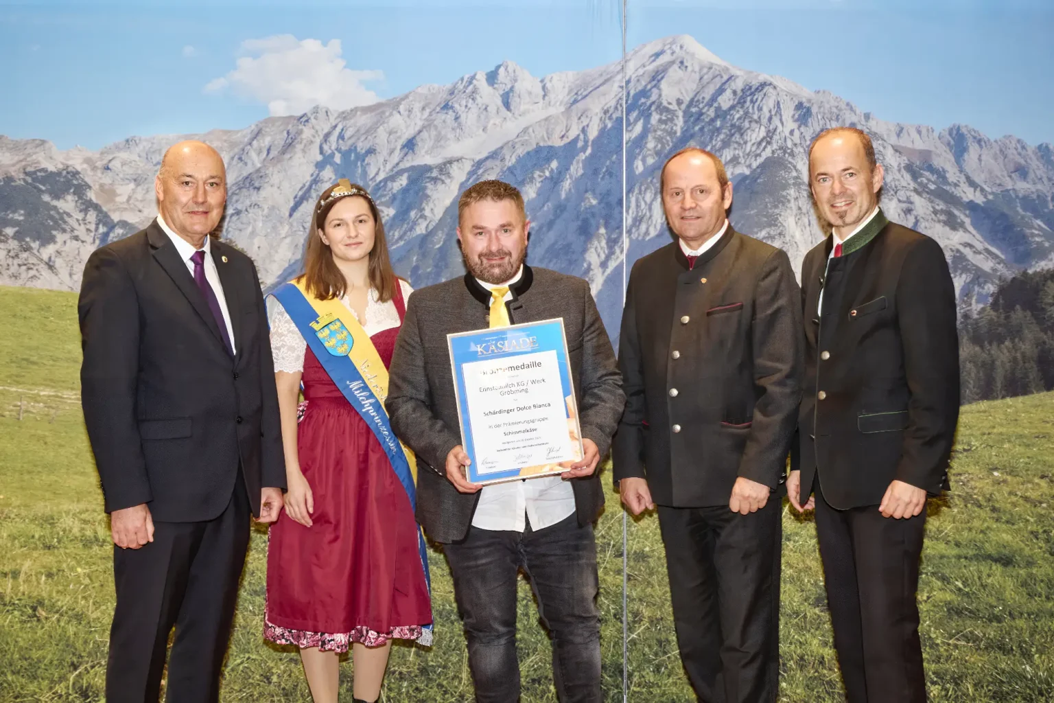 Bronzemedaille Schimmelkäse - Schärdinhger Dolce Bianca - Ennstalmilch KG Werk Gröbming