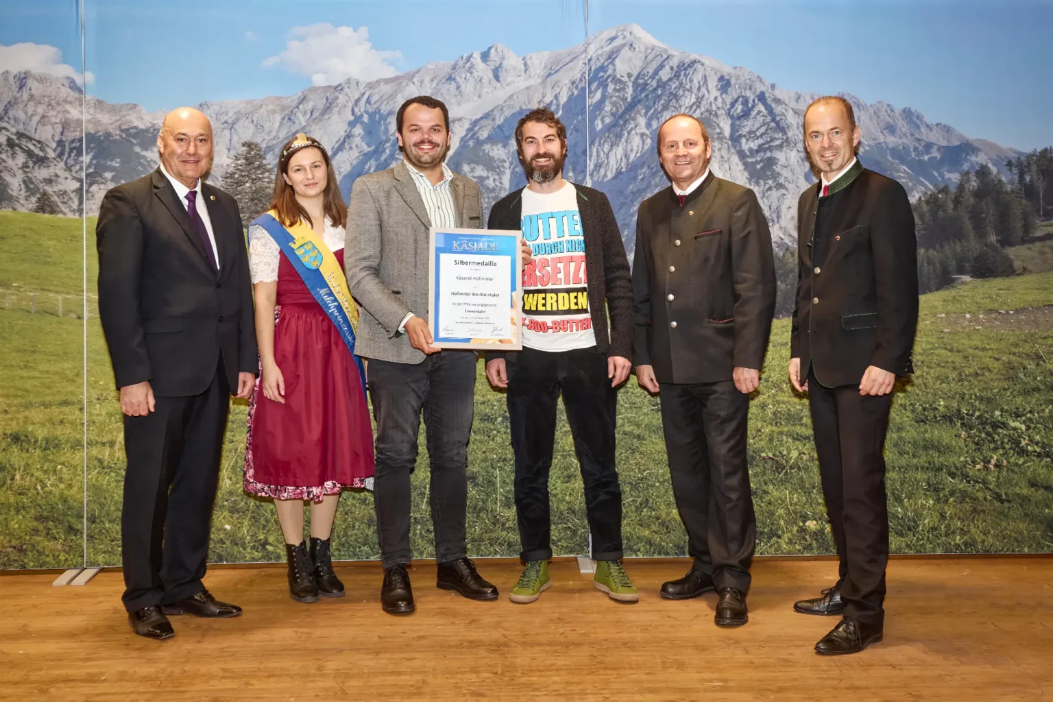 Goldmedaille Emmentaler - Höflmaier Bio Steintaler - Käserei Höflmaier