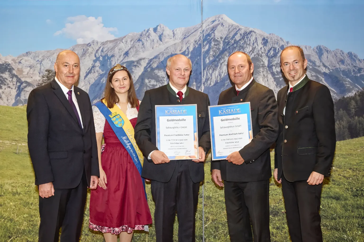 Goldmedaille Frischkäse Natur - Premium Frischkäse Natur - Salzburg Milch GmbH