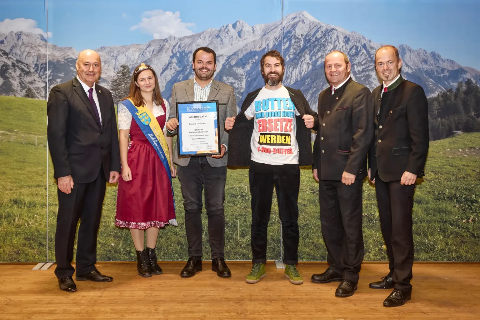 Goldmedaille Sauerrahmbutter - Höflmaier Bio Sauerrahmbutter - Käserei Höflmaier