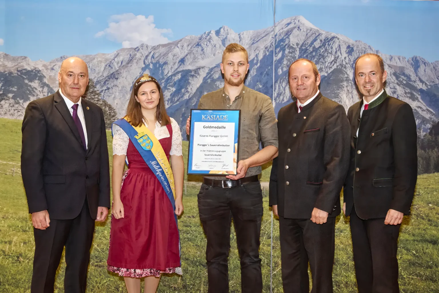 Goldmedaille Süßrahmbutter - Planggers Sauerrahmbutter - Käserei Plangger GmbH