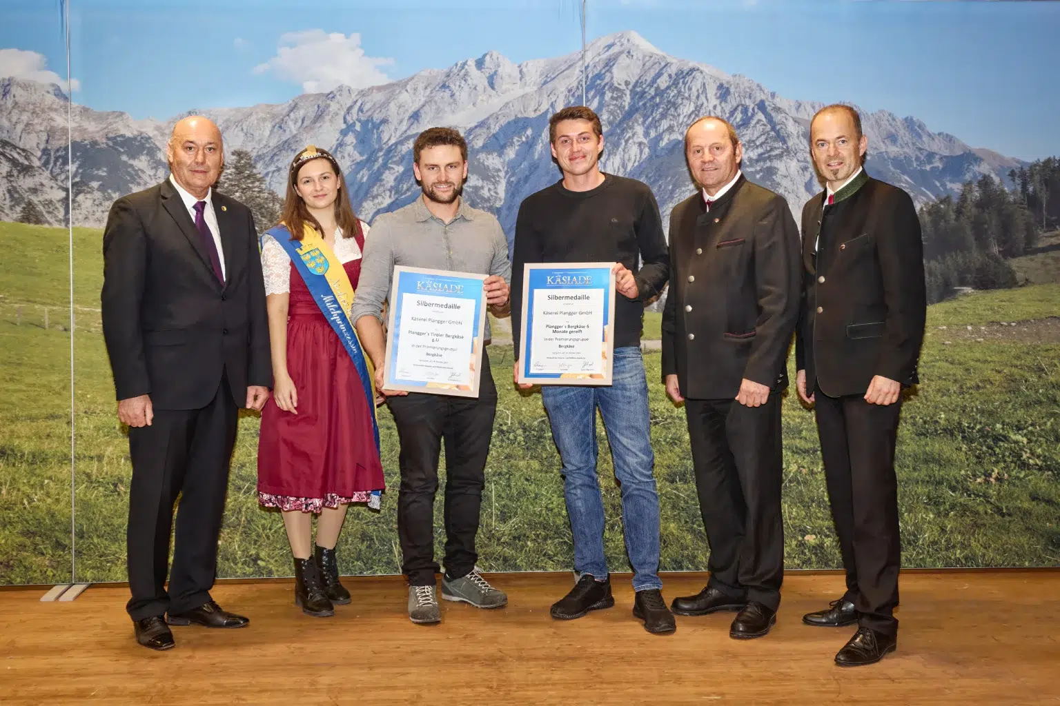 Silbermedaille Bergkäse - Käserei Plangger GmbH