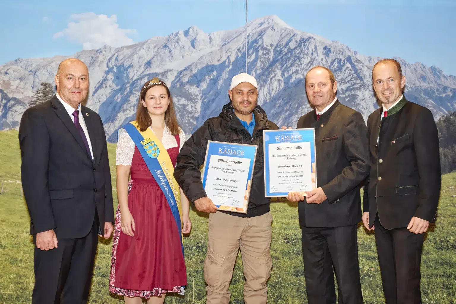 Silbermedaille Geschmierte Schnittkäse - Schärdinger Jerome & Schärdinger Raclette - Berglandmilch EGen Werk Voitsberg