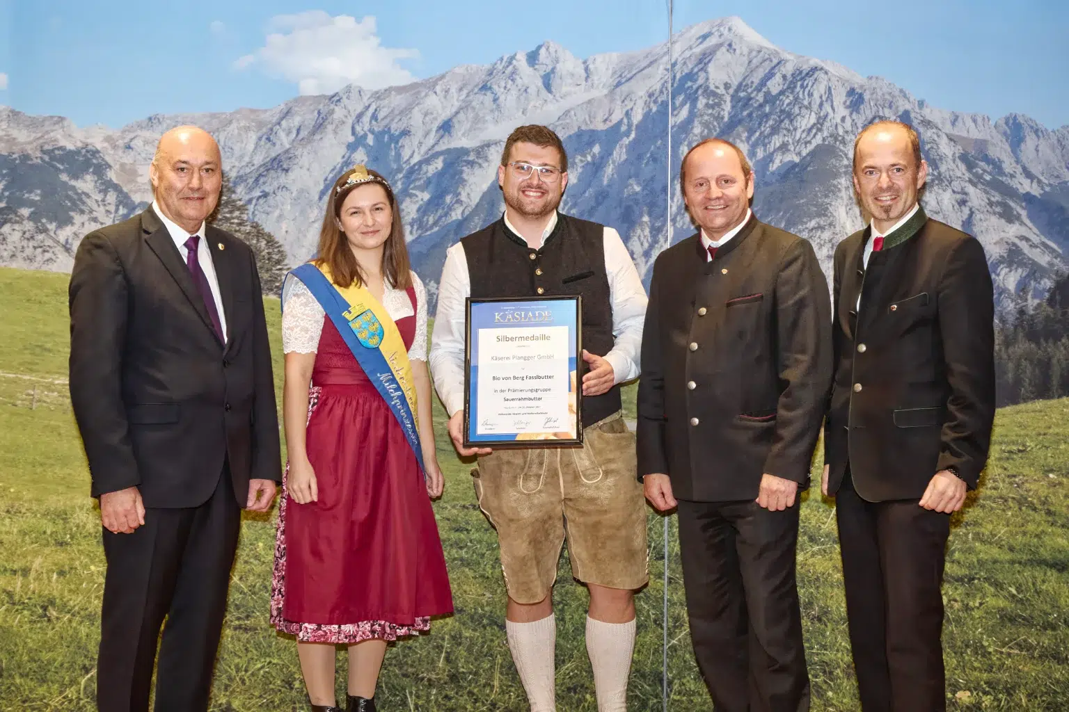 Silbermedaille Sauerrahmbutter - Bio Von Berg Fasslbutter - Käserei Plangger GmbH