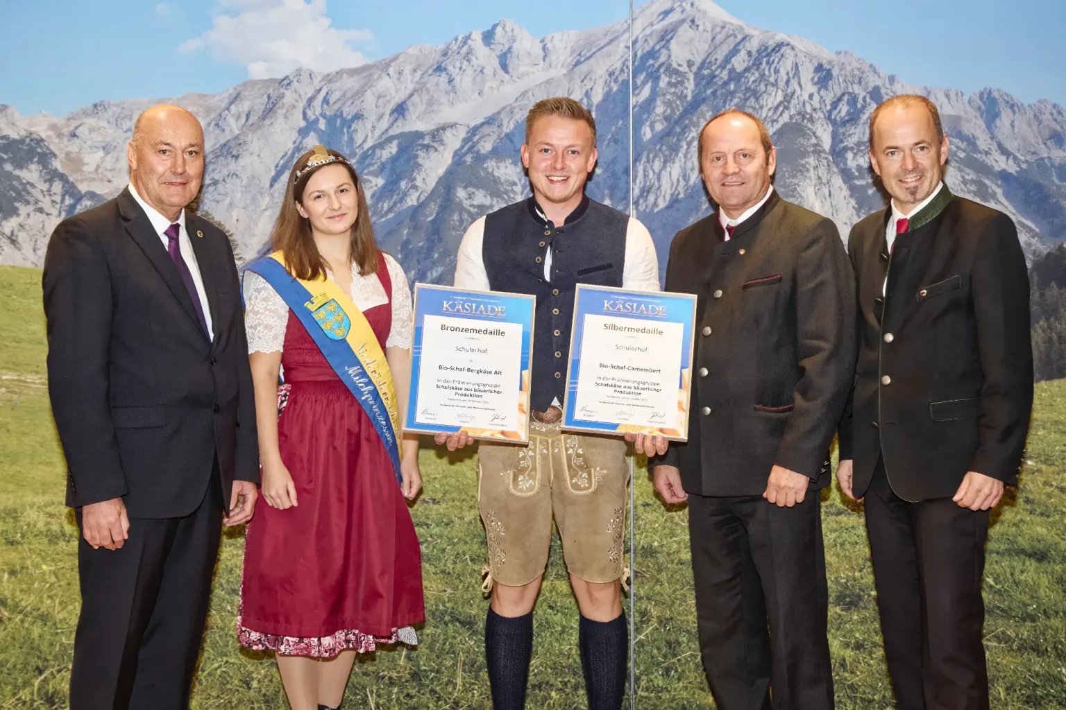 Silbermedaille Schafkäse aus bäuerlicher Produktion - Bio Schaf Camembert - Schulerhof